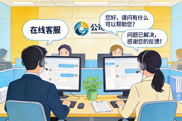 官方客户服务团队在线支持与问题解答场景
